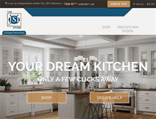 Tablet Screenshot of jsicabinets.com